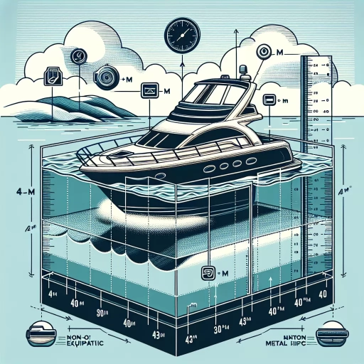 which of the following should be installed at least 4m above the water, on non-metallic boats?