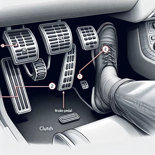 which pedal is the brake