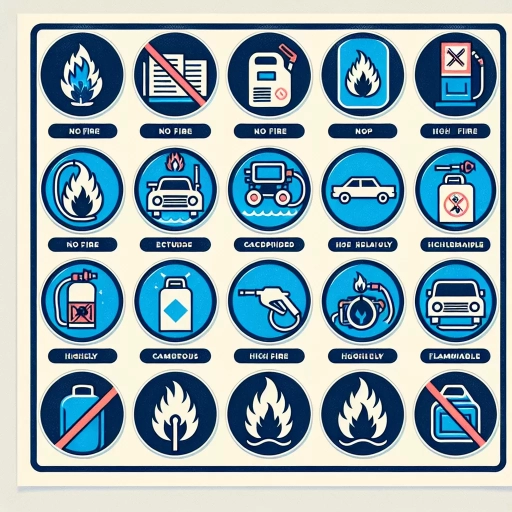 which pictogram applies to gasoline