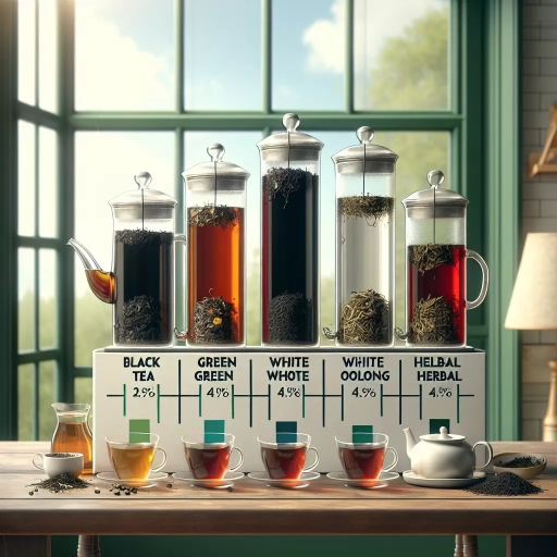 which tea has the most caffeine