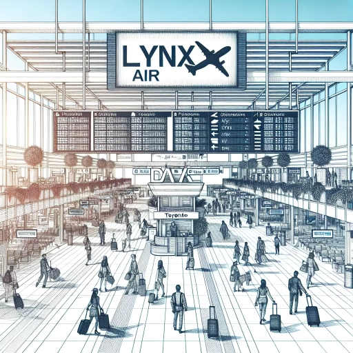 which terminal is lynx air in toronto