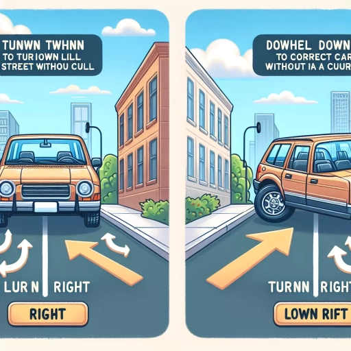 which way do you turn your wheels when parking downhill