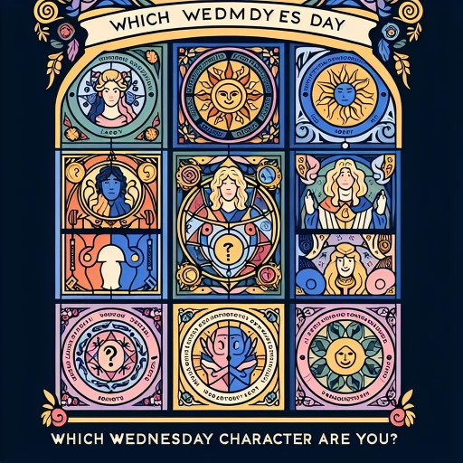 which wednesday character are you