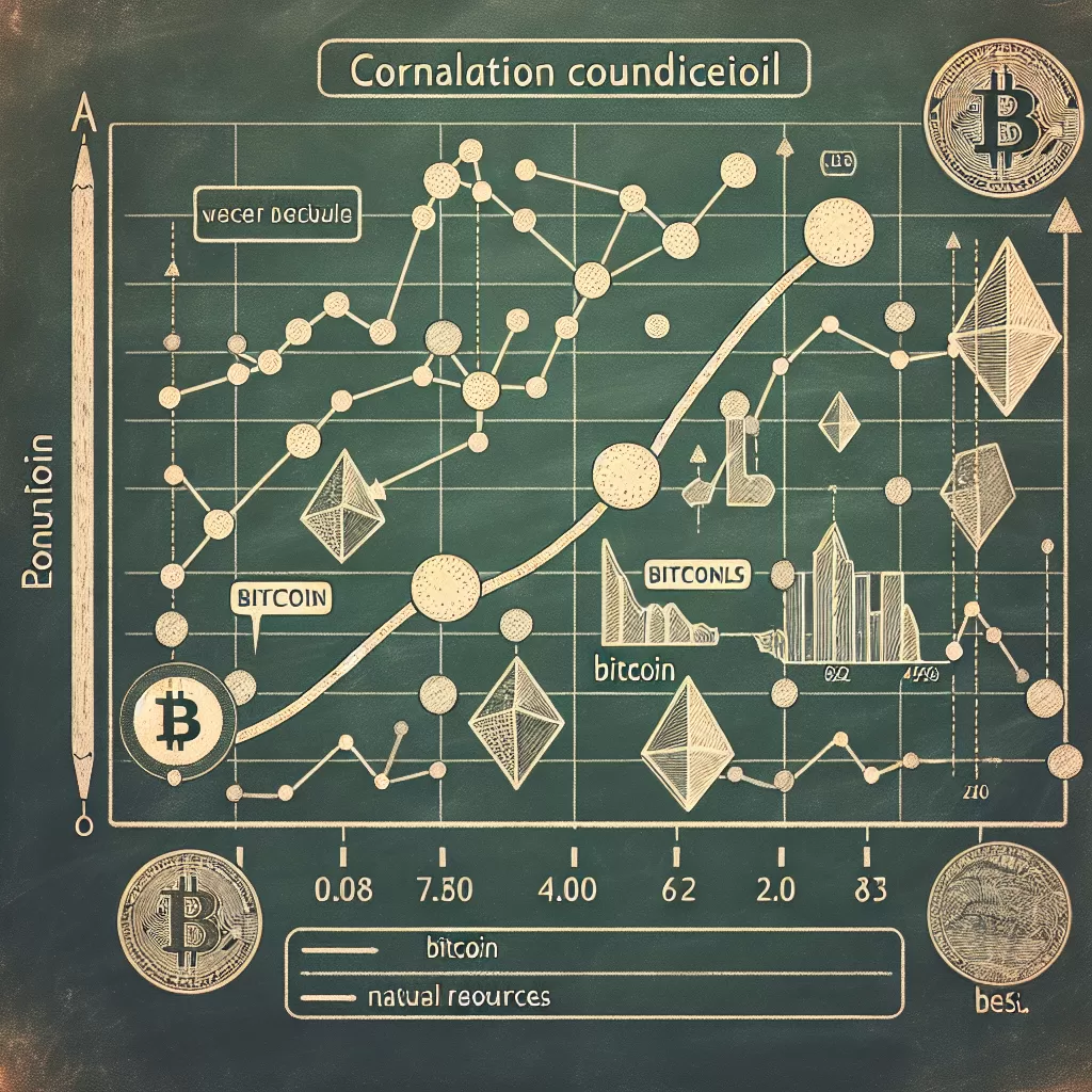 <h2>Correlation Coefficient of Bitcoin with Natural Resources</h2>
