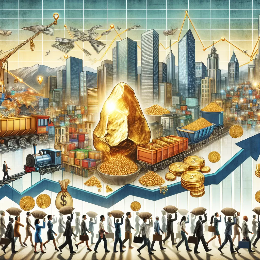 <h2>Economic Development and the Impact of Gold</h2>