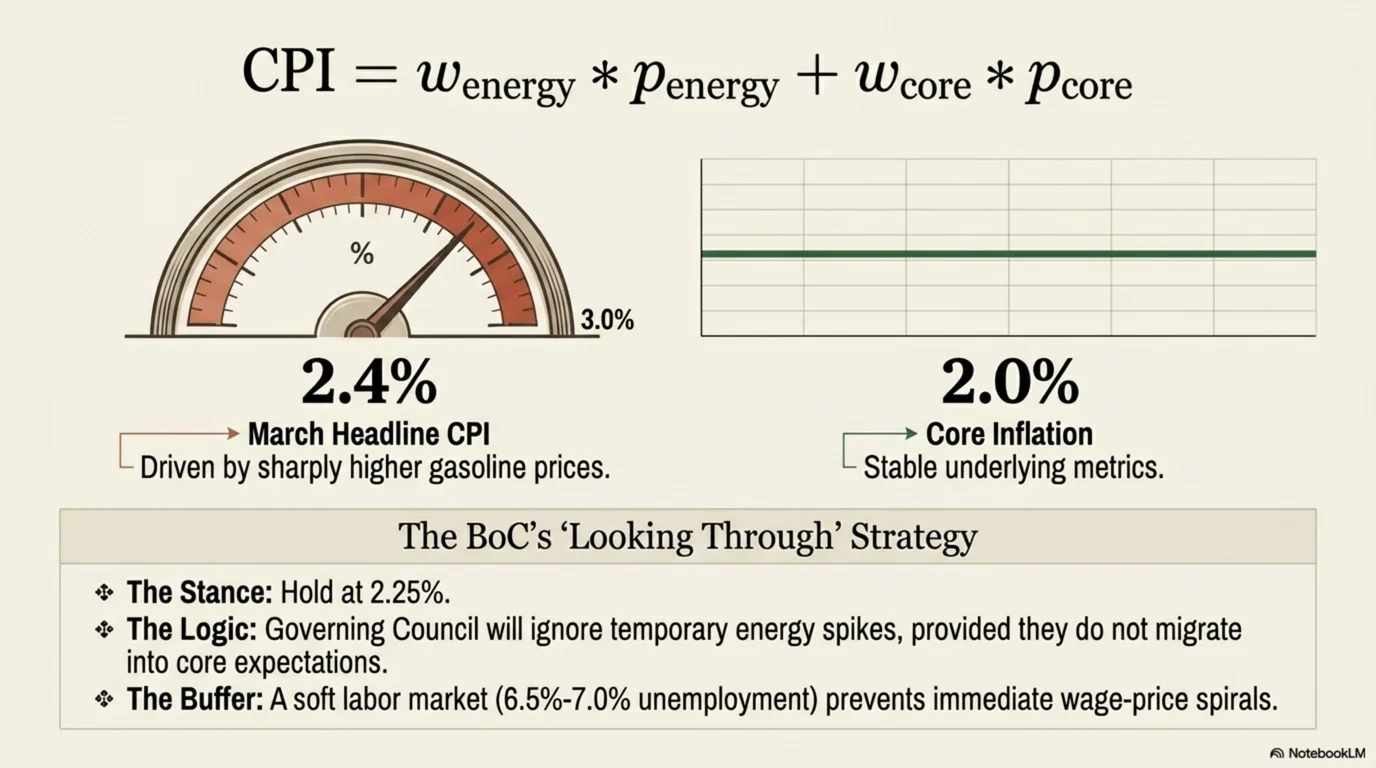 CPI and the Bank of Canada's 'Looking Through' Strategy