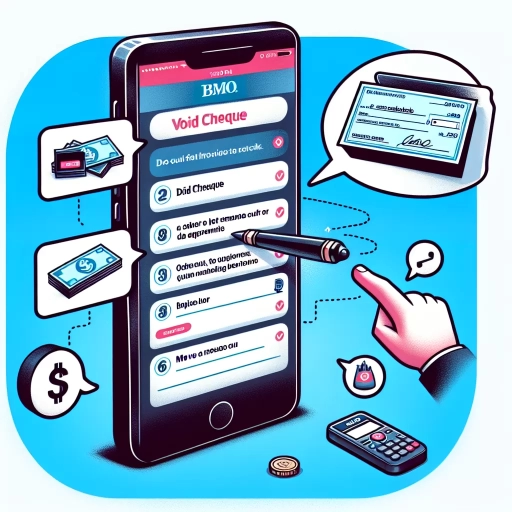 how to get a void cheque bmo app