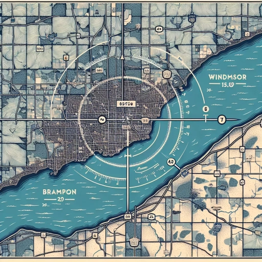 how far is windsor from brampton