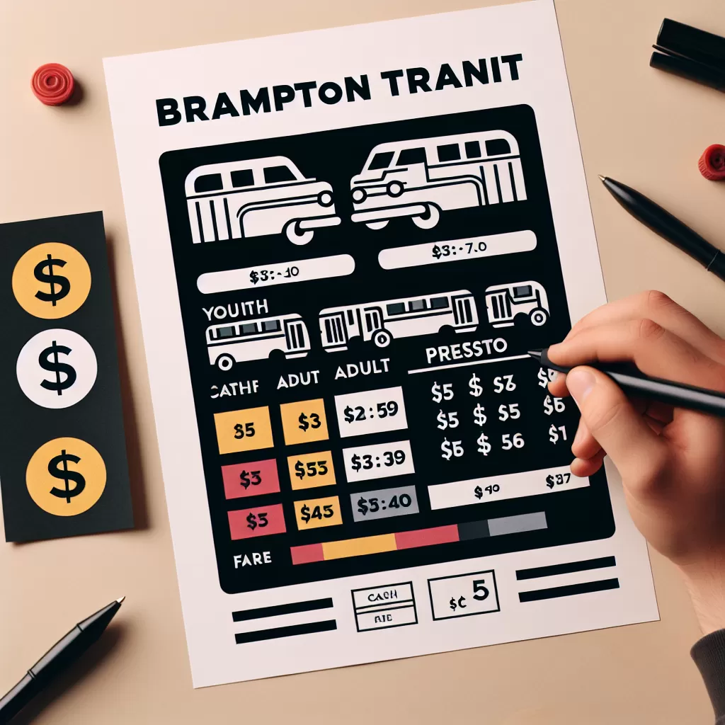 how much is brampton transit fare