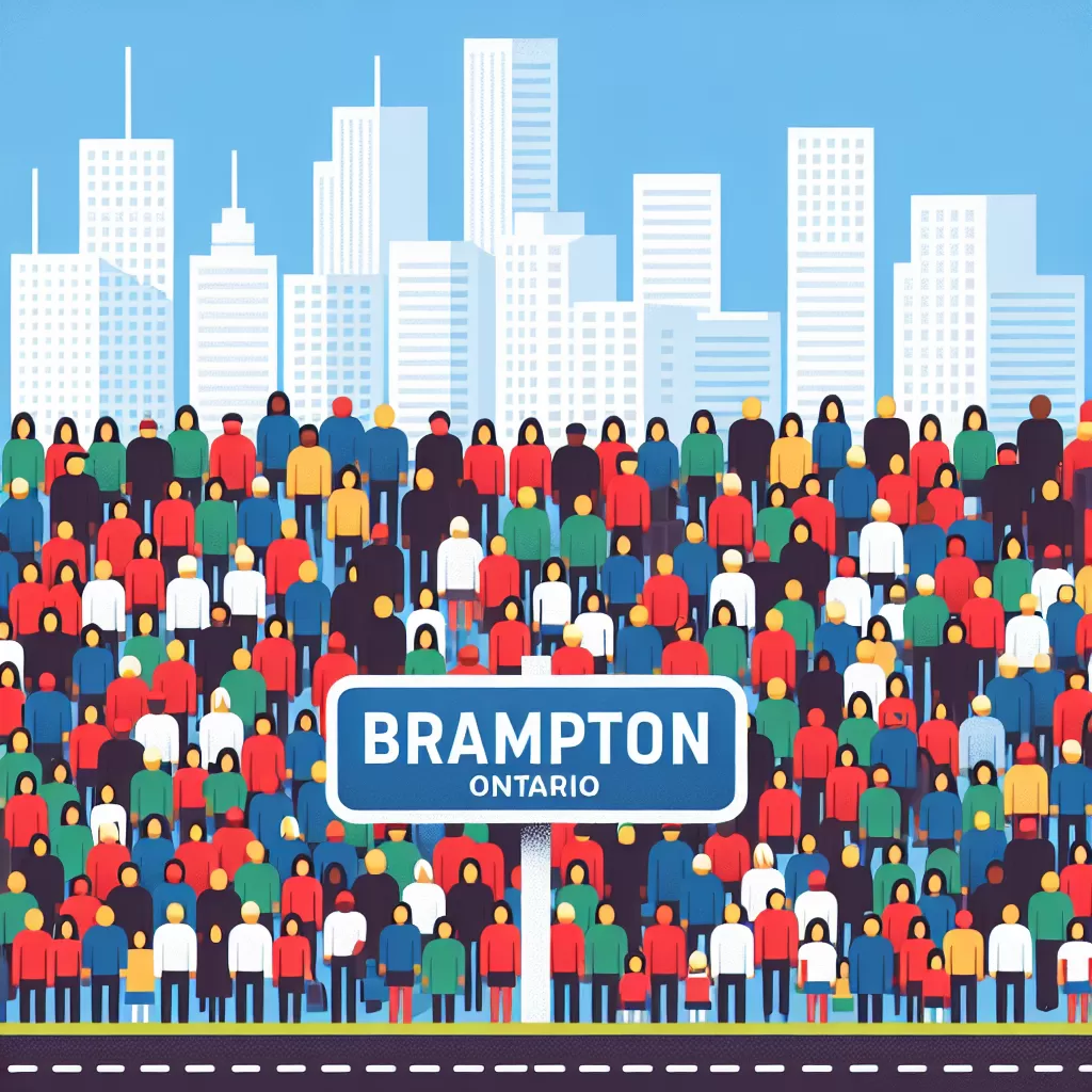 what is the population of brampton ontario