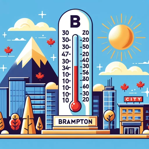 what is the temperature in brampton