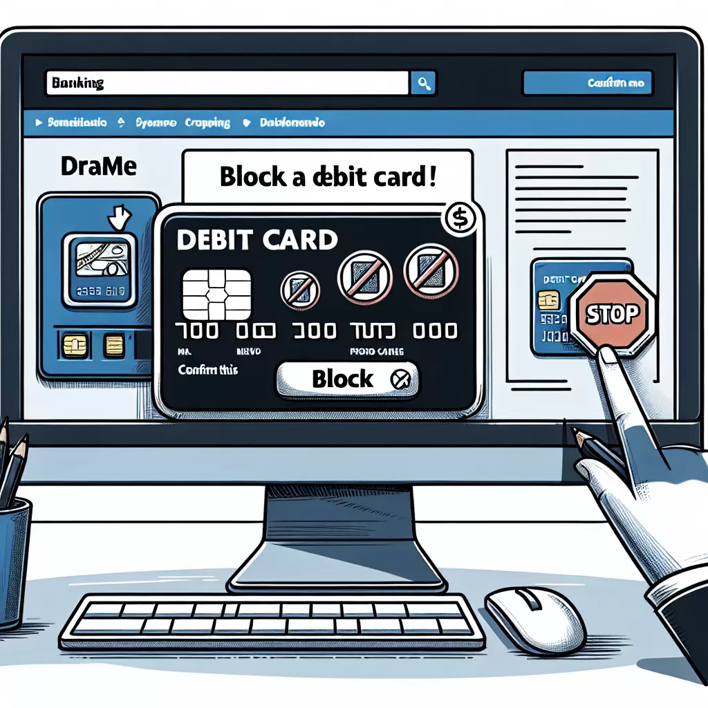how to block cibc debit card