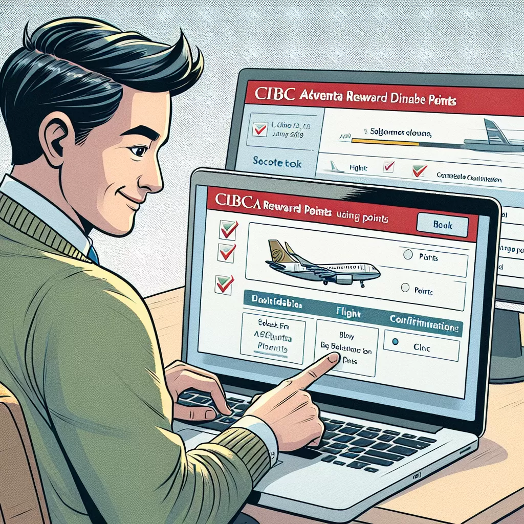 how to book flight with cibc aventura points