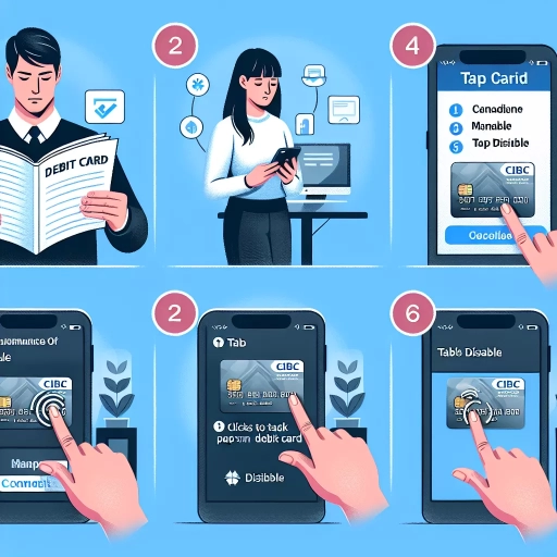 how to disable tap on debit card cibc