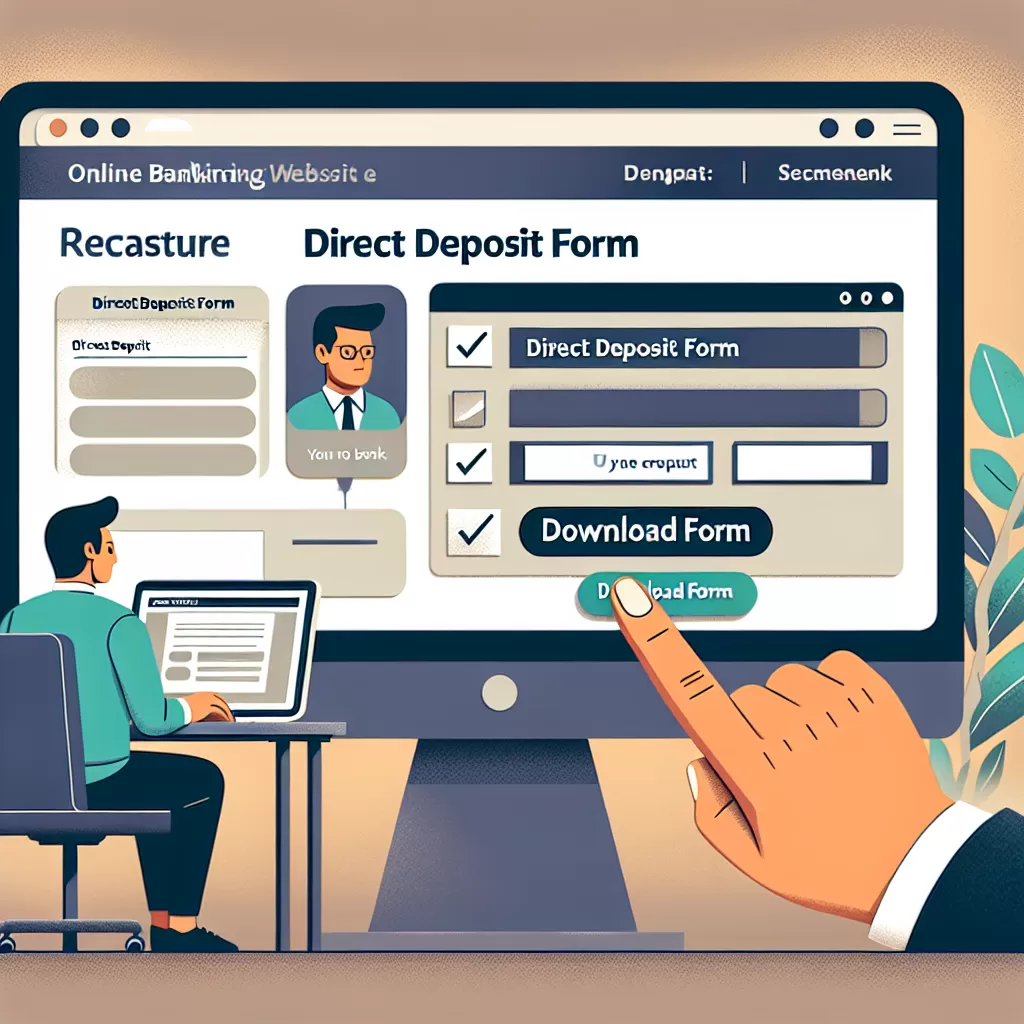how to get direct deposit form cibc online