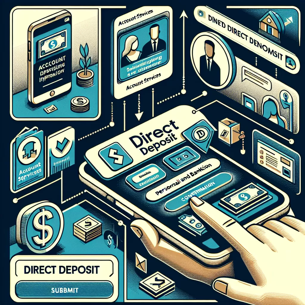 how to get direct deposit from cibc app