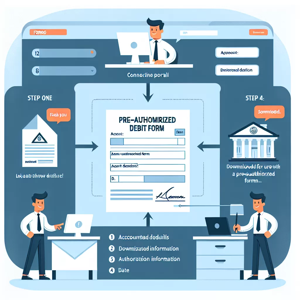 how to get pre authorized debit form cibc