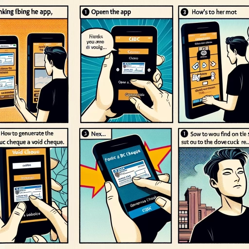 how to get void cheque through cibc app