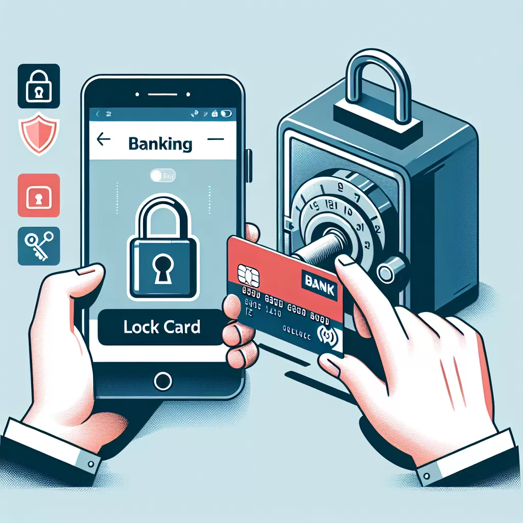how to lock a cibc debit card