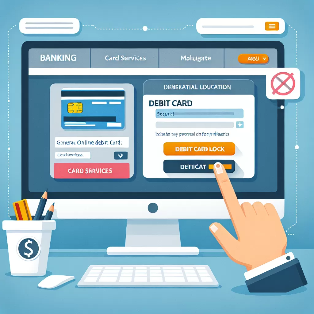 how to lock cibc debit card online