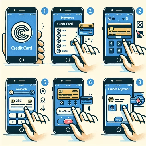 how to make credit card payment on cibc app