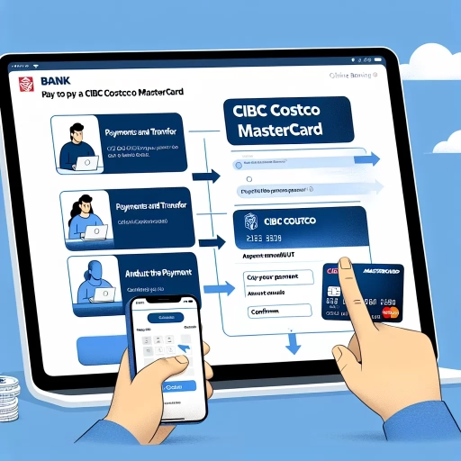 how to pay cibc costco mastercard from another bank