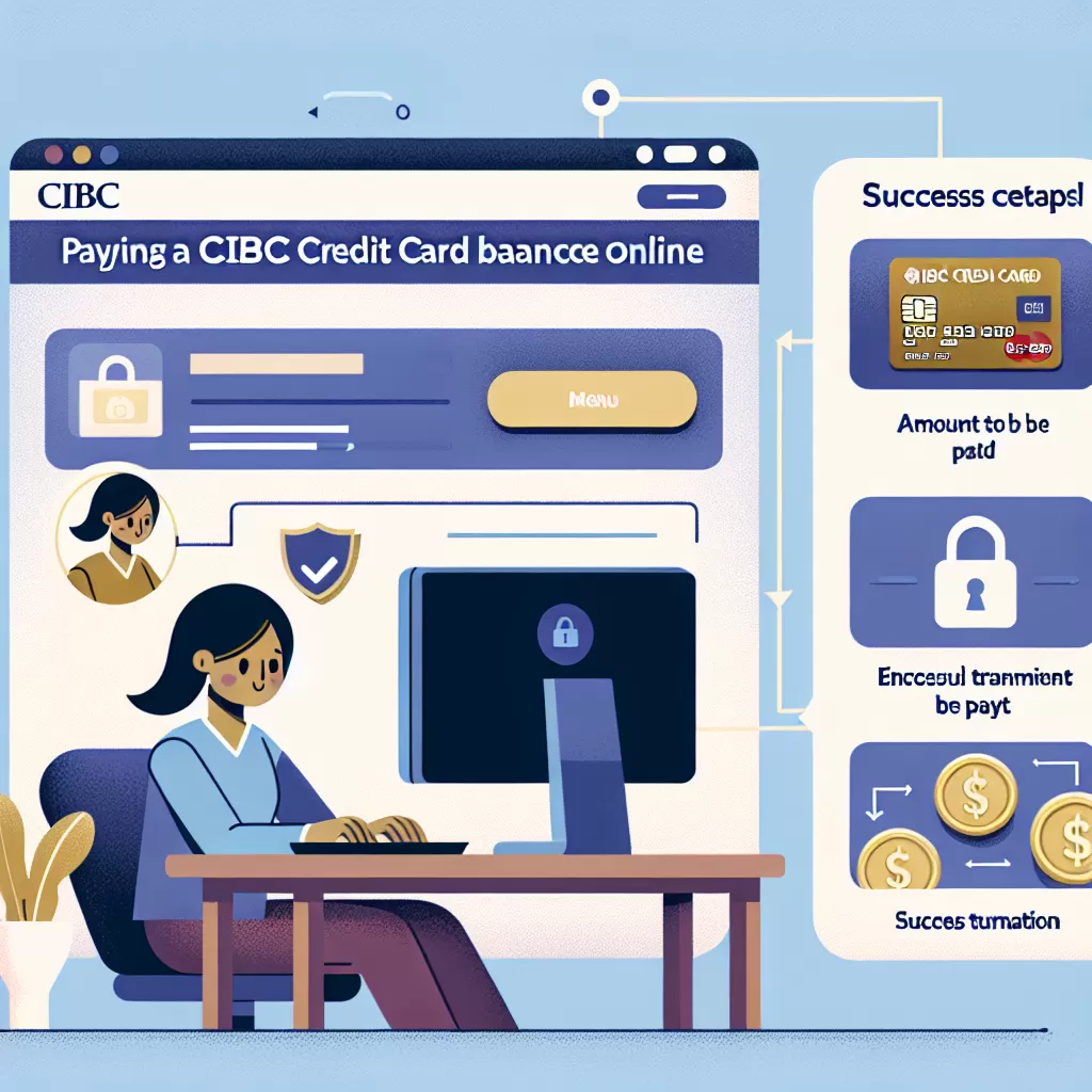 how to pay cibc credit card balance online