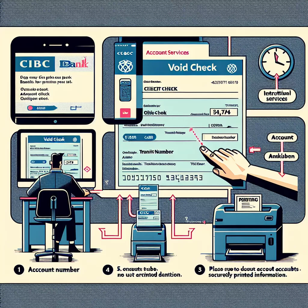 how to print void check cibc