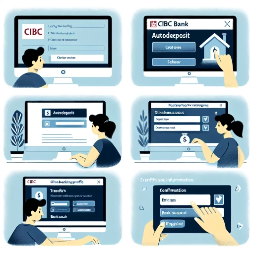 how to register for autodeposit cibc