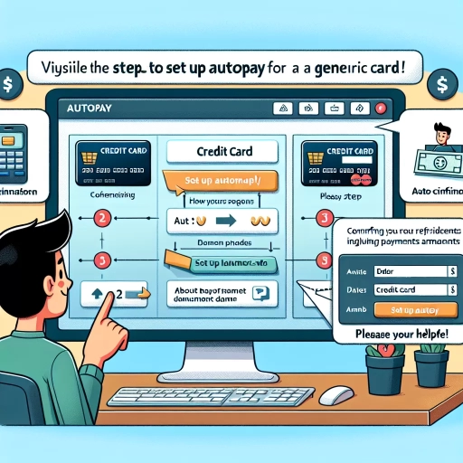 how to set up autopay for cibc credit card
