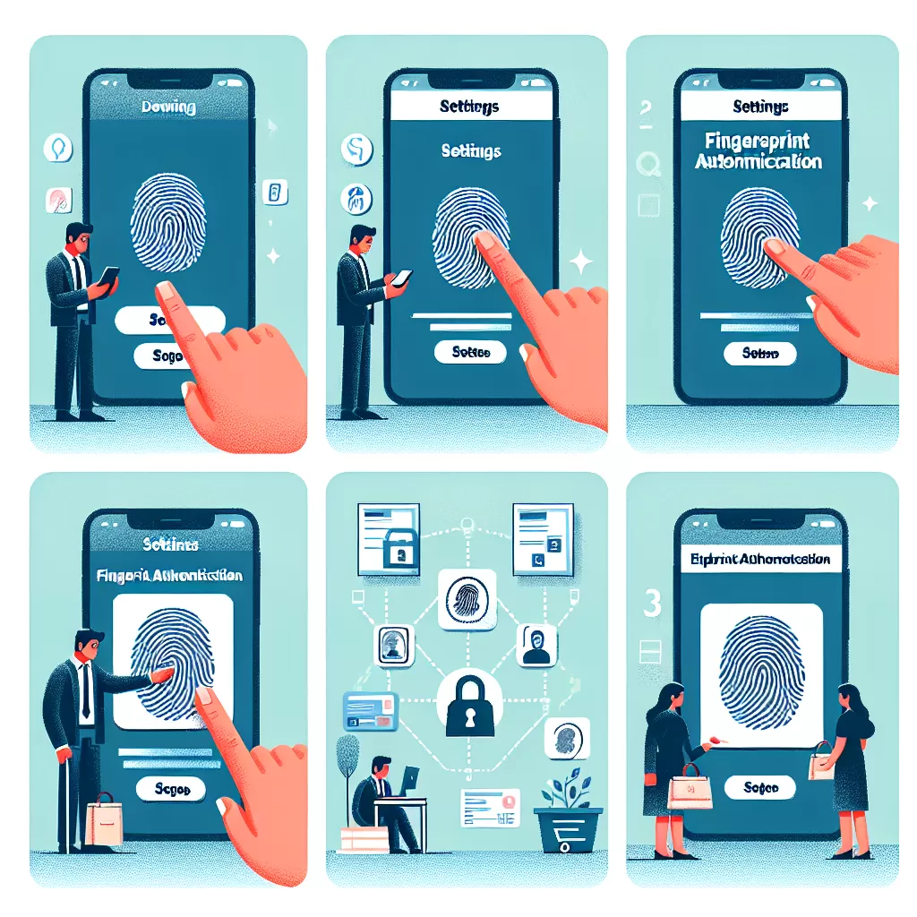 how to set up fingerprint on cibc app