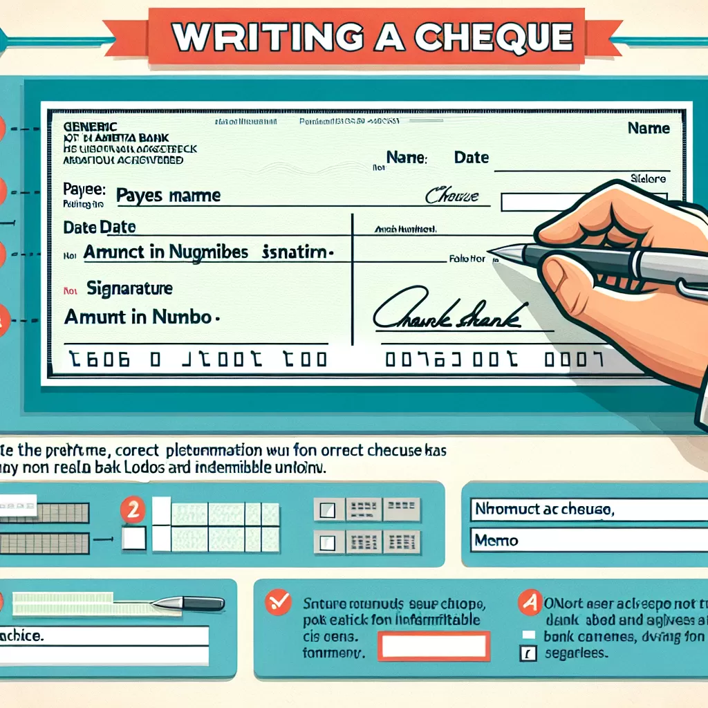 how to write a cheque cibc