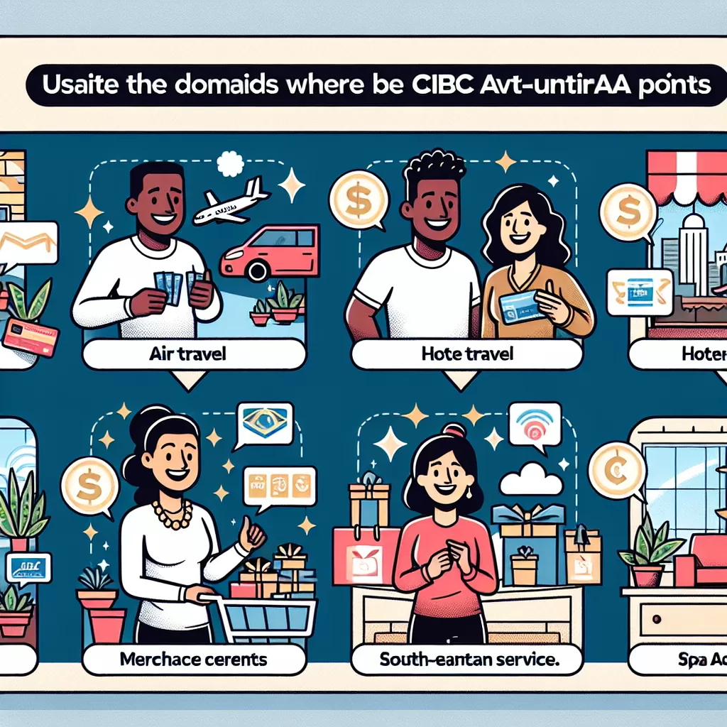 what can i use my cibc aventura points for