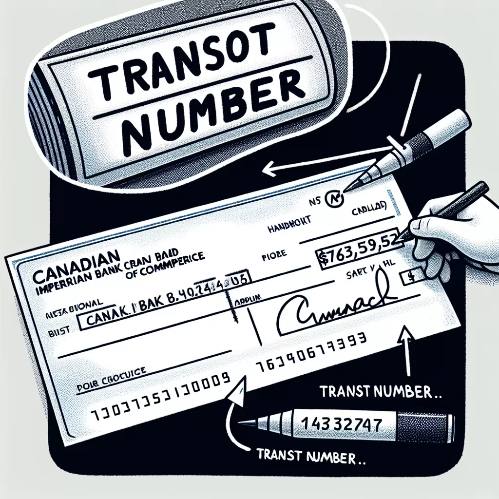 what is transit number cibc