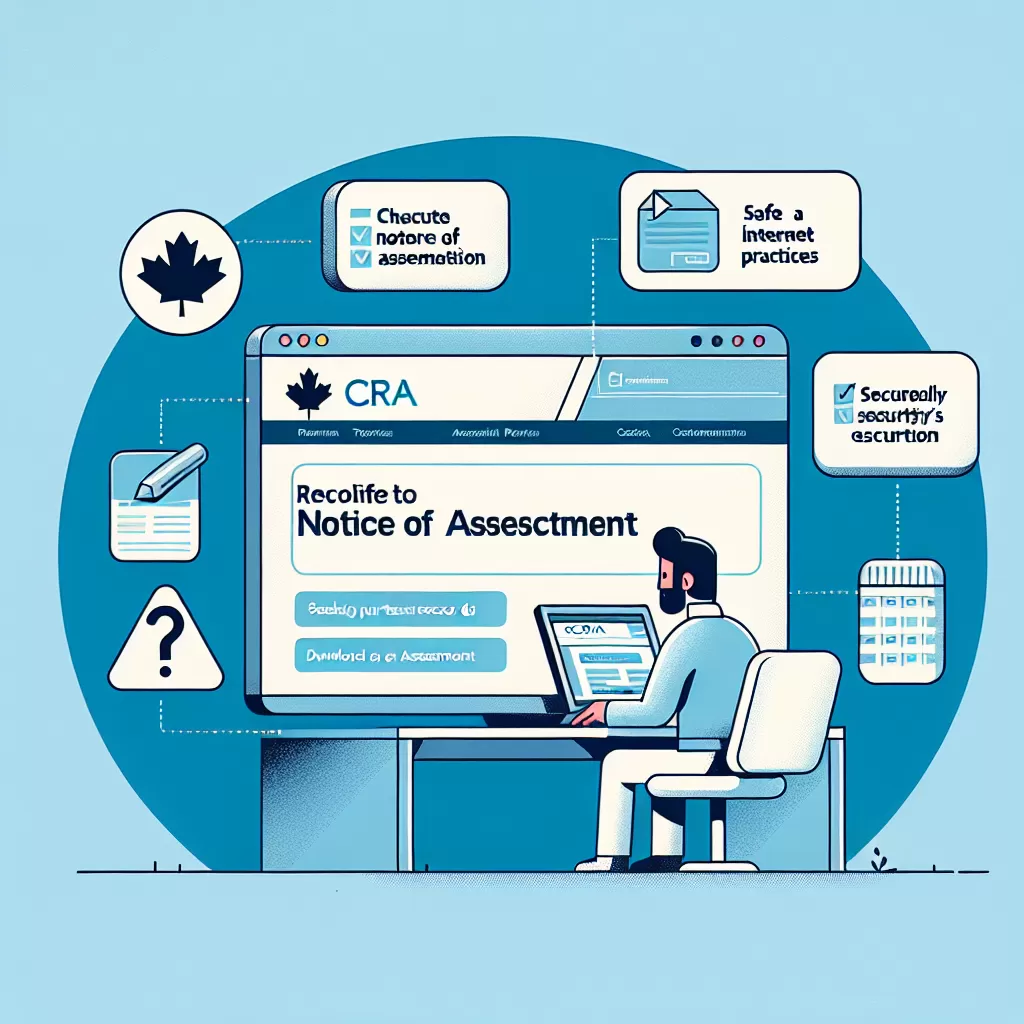 how do i get my notice of assessment from cra
