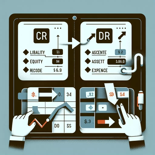 what is cr and dr in cra