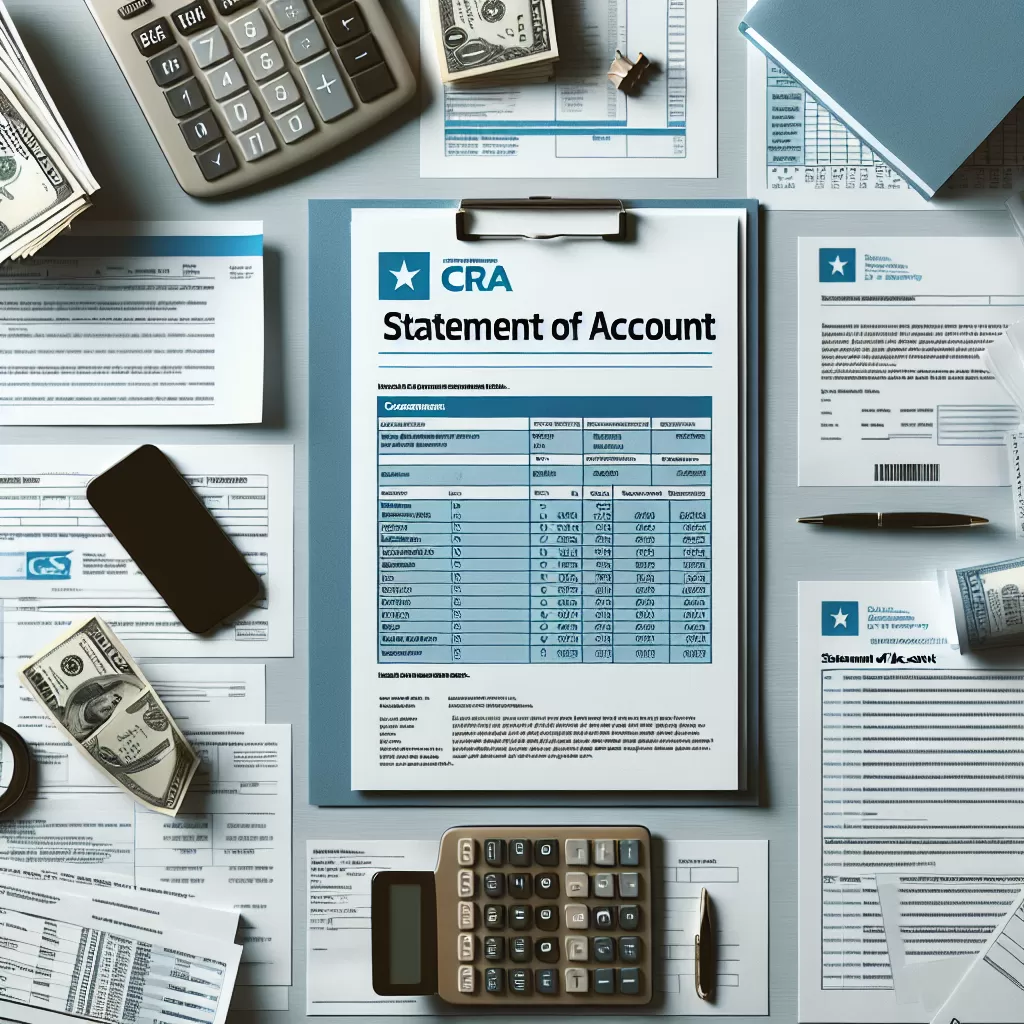 what is statement of account cra
