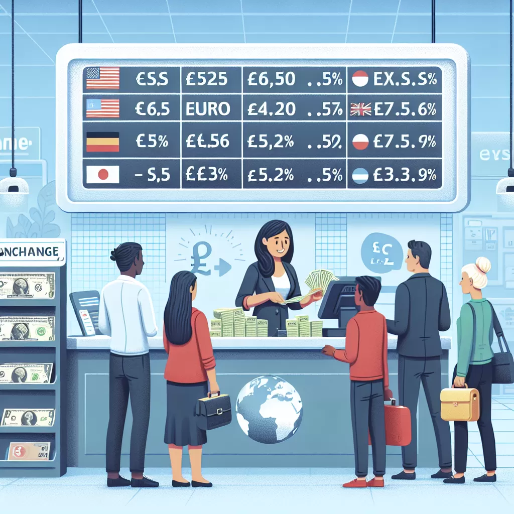 how much do currency exchange places charge