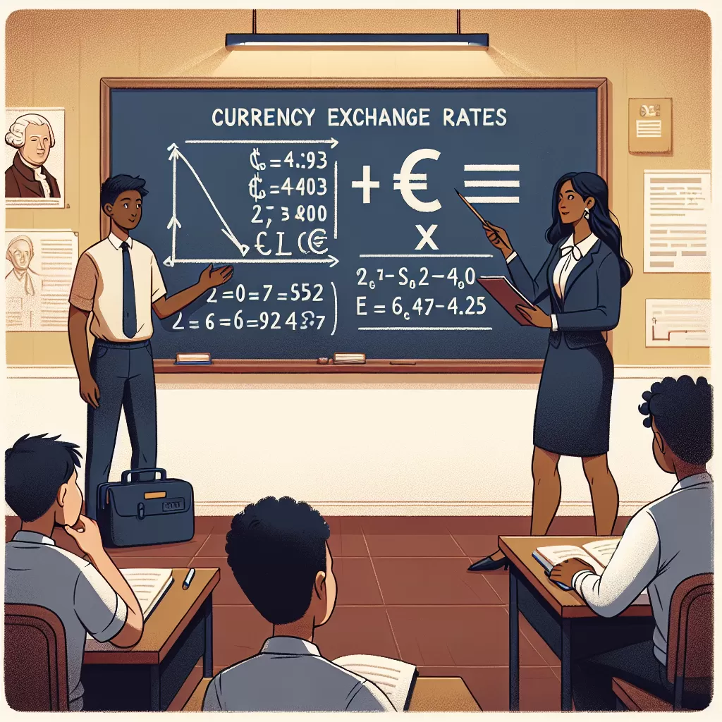 how to calculate the currency exchange rate