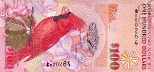 Bermudian Dollar Banknote - 100 Dollar Front