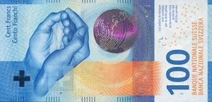 Swiss Franc Banknote - 100 Franc Front