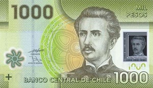 Chilean Peso Banknote - 1000 Peso Front