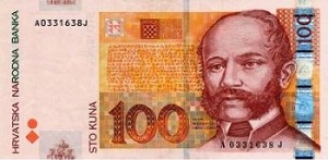 Croatian Kuna Banknote - 100 Kuna Front