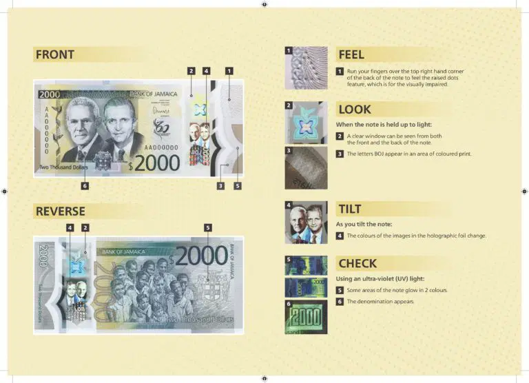 Jamaican Dollar Banknote - 2000 Dollars Front.Webp