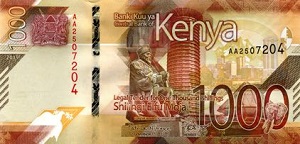 Kenyan Shilling Banknote - 1000 Shillings Front