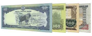 Nepalese Rupee Banknote - Mixed