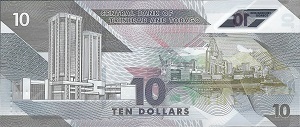 Trinidad and Tobago Dollar Banknote - 10 Dollar Front Version A.Jpeg