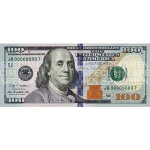 100 United States Dollar Bill