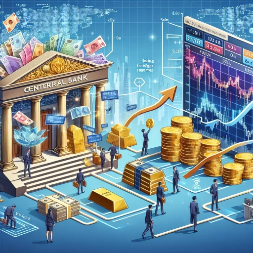 how does selling foreign reserves affect exchange rate