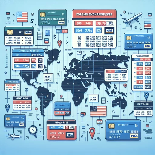 how much do credit cards charge for foreign exchange